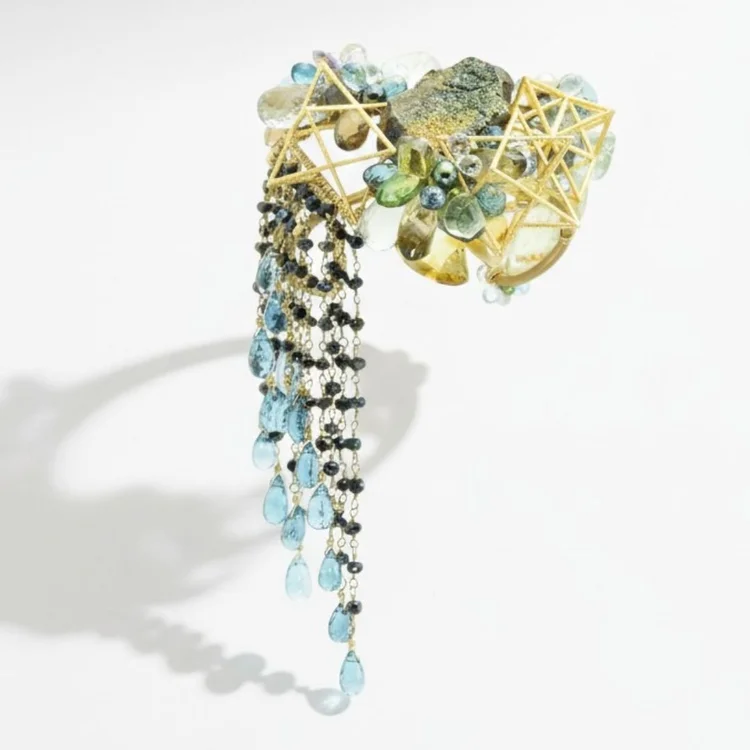 Gemstone Fire Starter Bracelet, by Andrea Li