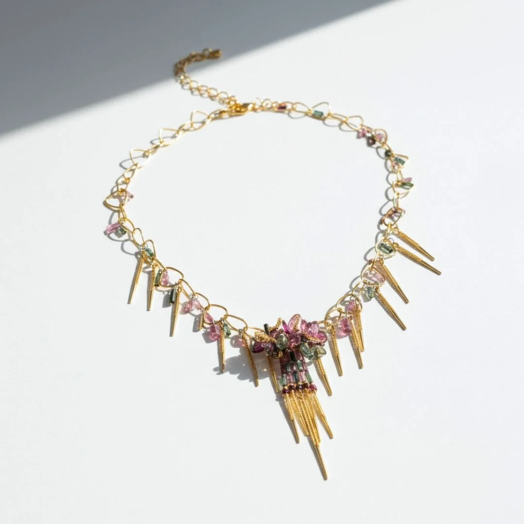 Tourmaline necklaces