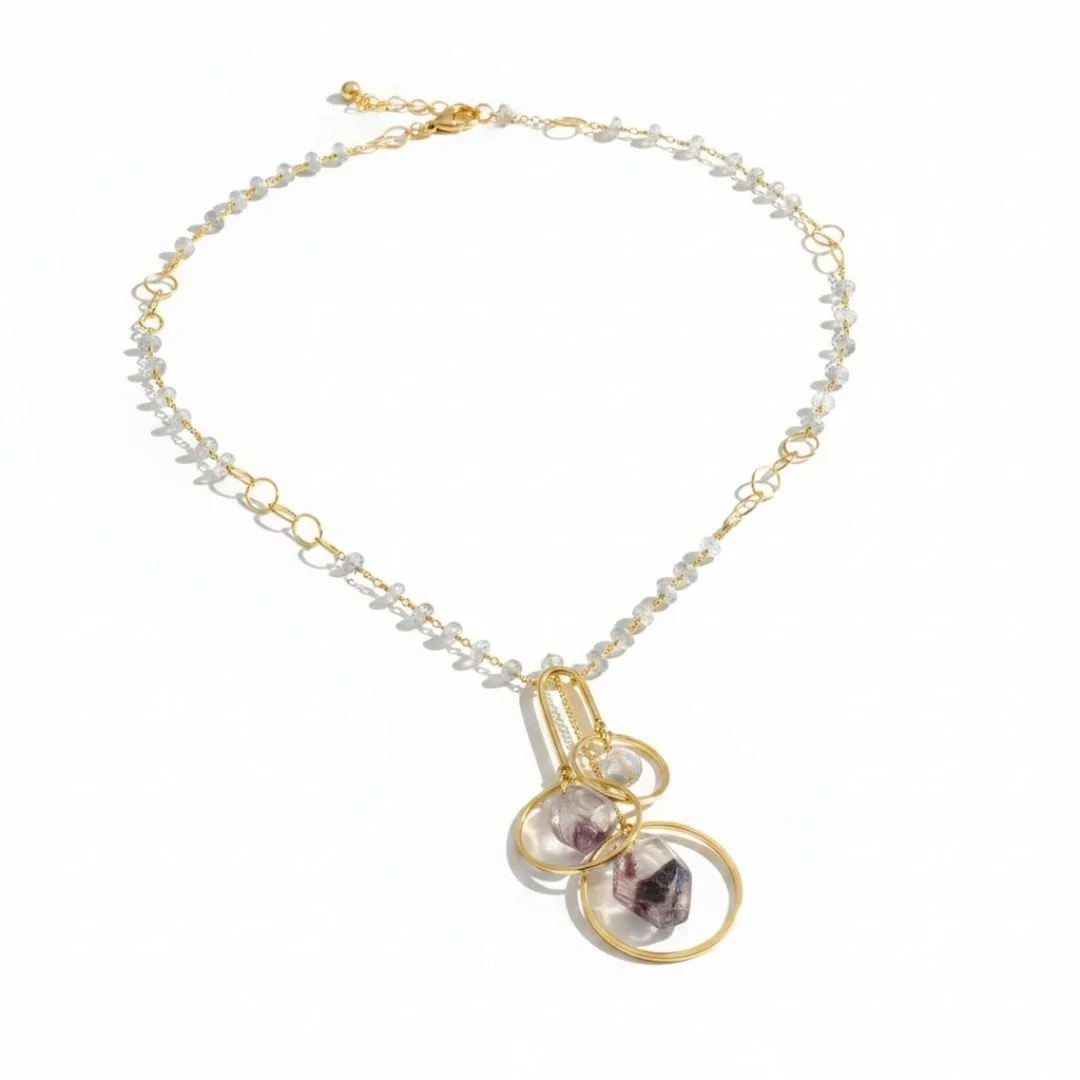 Hamada Hoop Necklace