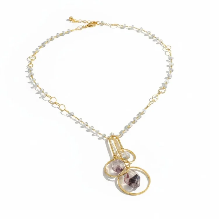Hamada Hoop Necklace, by Andrea Li