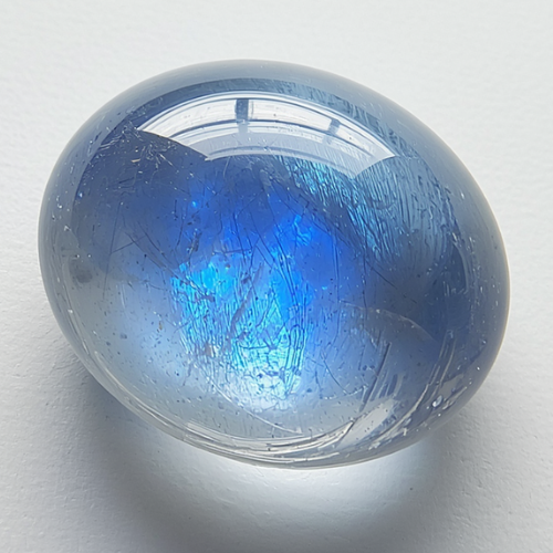 Blue sheen moonstone