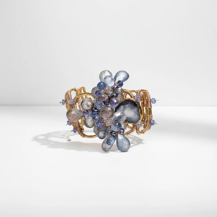 Comae Eridani Gemstone Bracelet, by Andrea Li