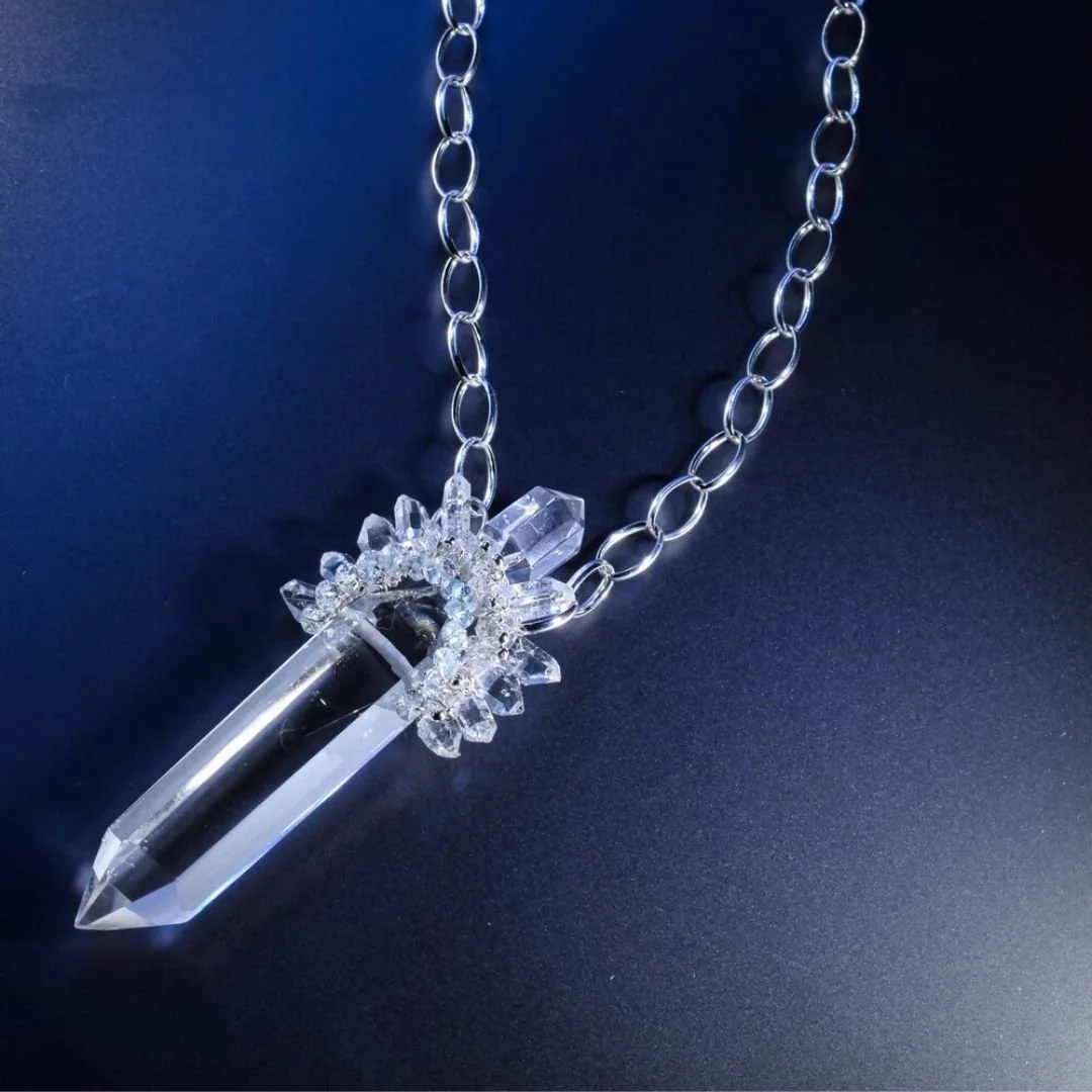 aquamarine necklace