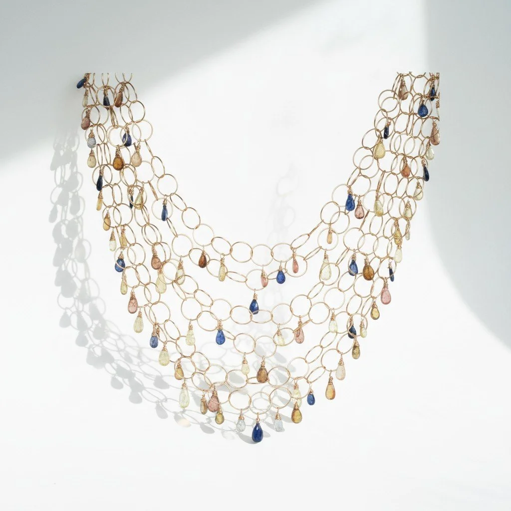 Carina Porphyrion Sapphire Necklace