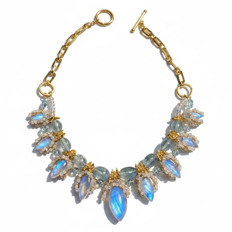 Moontide Necklace, by Andrea Li