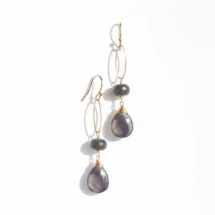 Epsilon Calesius Gemstone Earrings, by Andrea Li