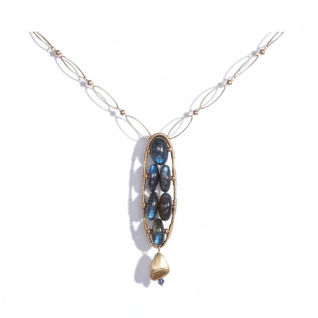 Oculus Galaxy Labradorite Necklace