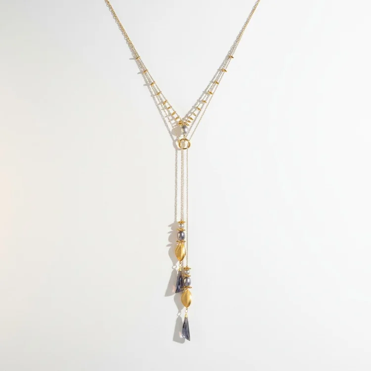 Patasola Lariat Necklace, by Andrea Li