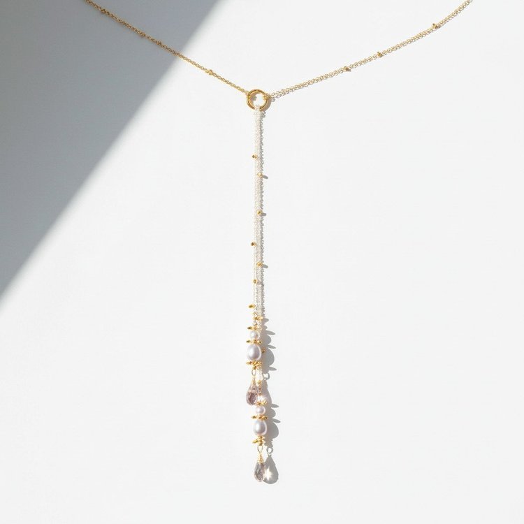 Artemisia Long Necklace, by Andrea Li