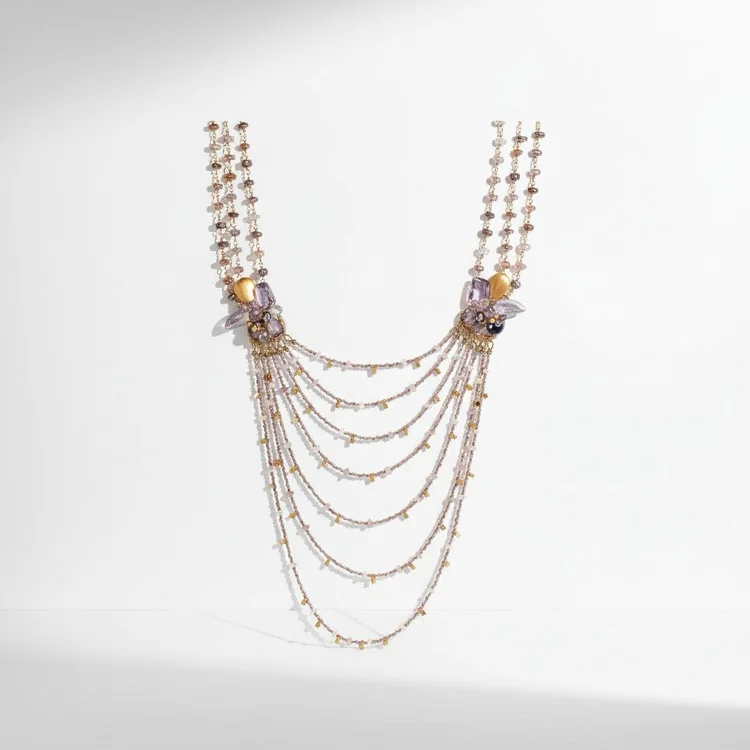 Jane Multi Strand Necklace, by Andrea Li