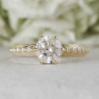 Sagitta Knife-Edge Diamond Solitaire