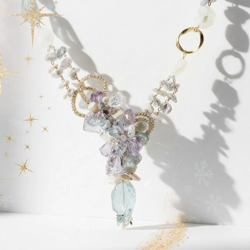 Fairy Dynamite, a one-of-a-kind necklace from Second Light by Andrea Li