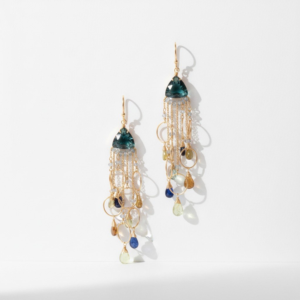 Epsilon Eridani Gemstone Earrings