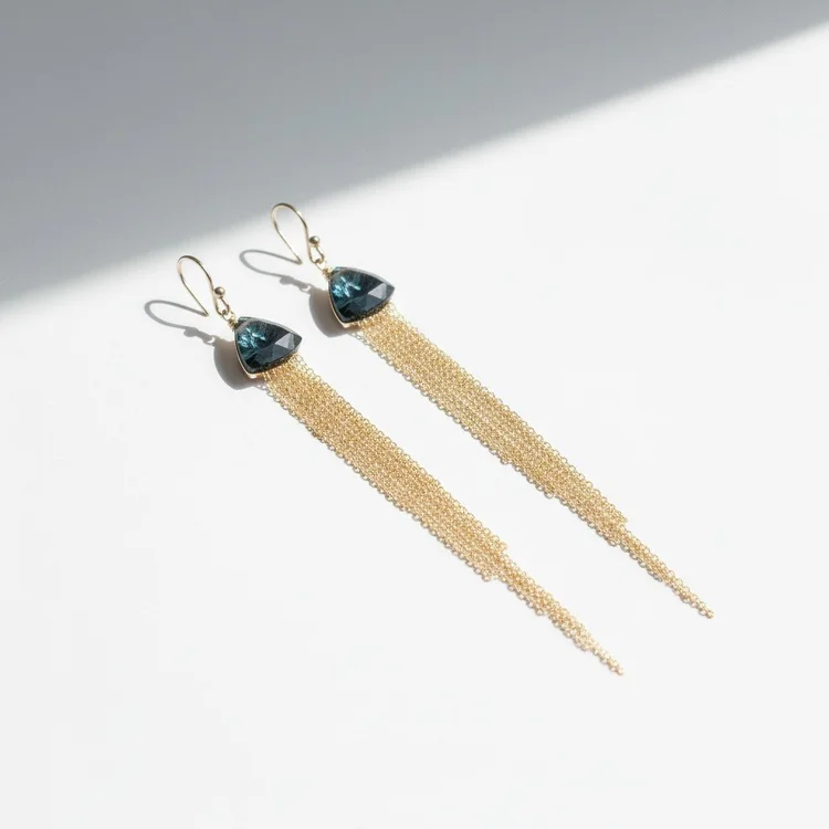 Ilioneus Nebula Gemstone Earrings, by Andrea Li