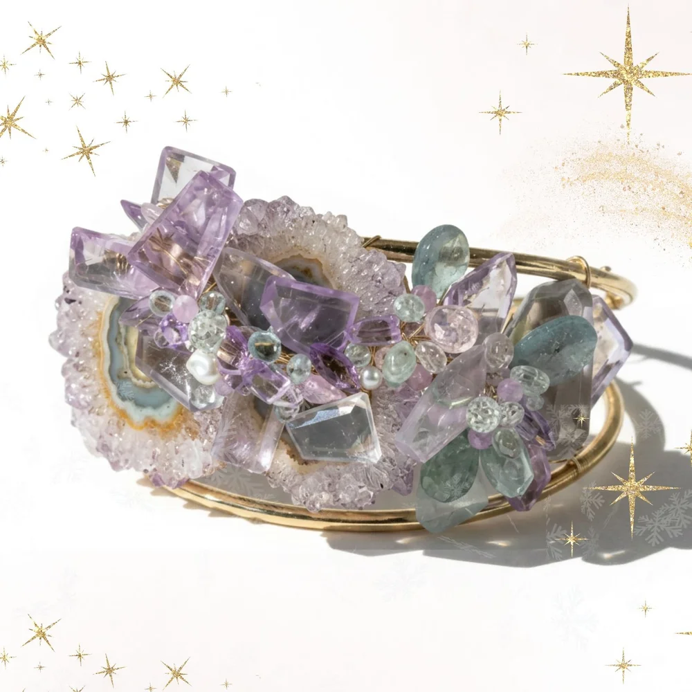 Ember, a one-of-a-kind bracelet from Second Light by Andrea Li