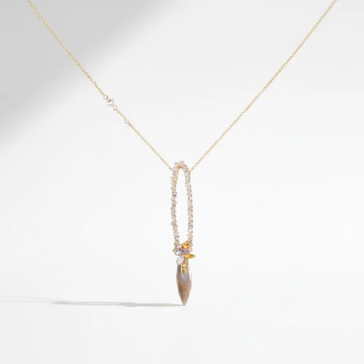 Clytemnestra Pendant Necklace, by Andrea Li