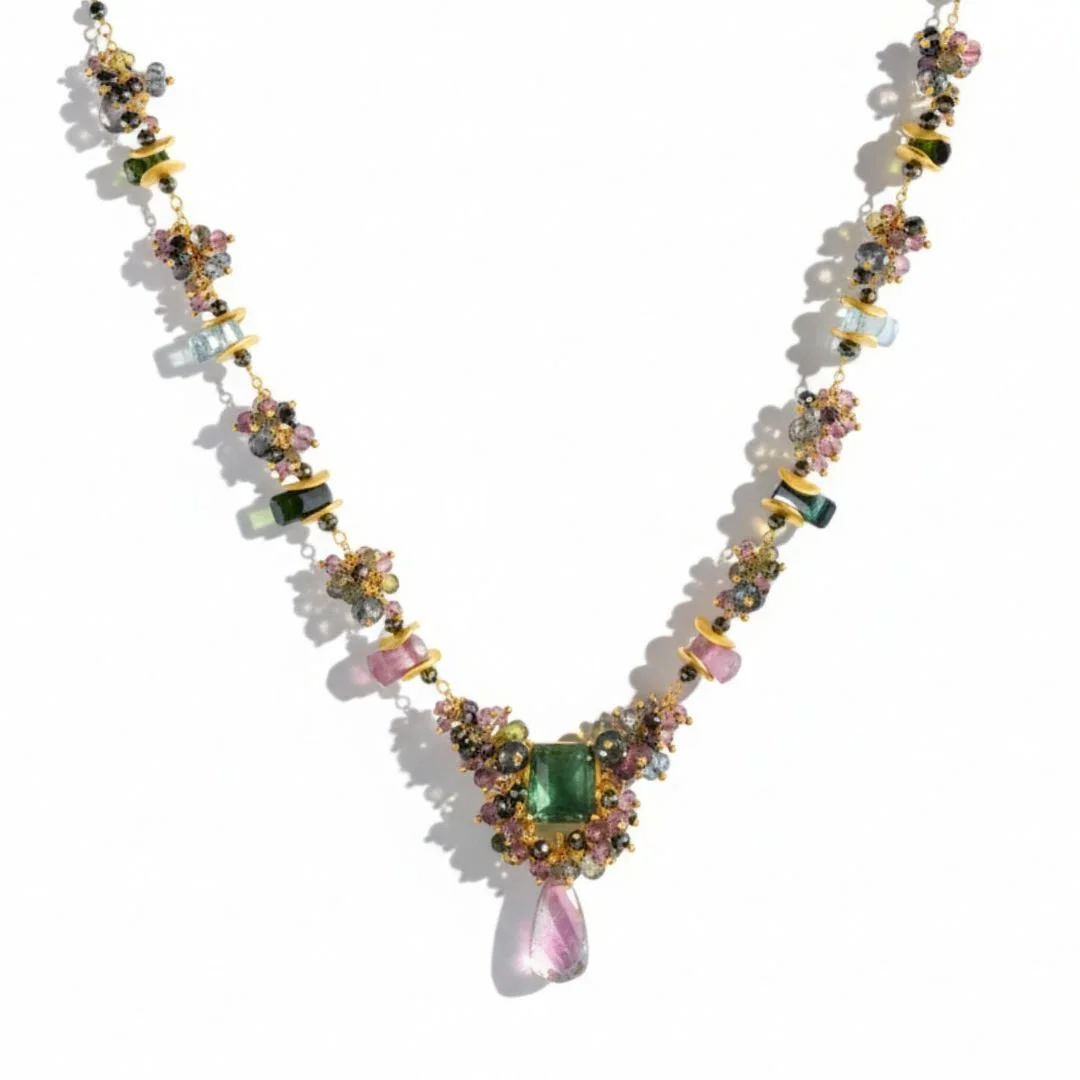 Tourmaline necklaces
