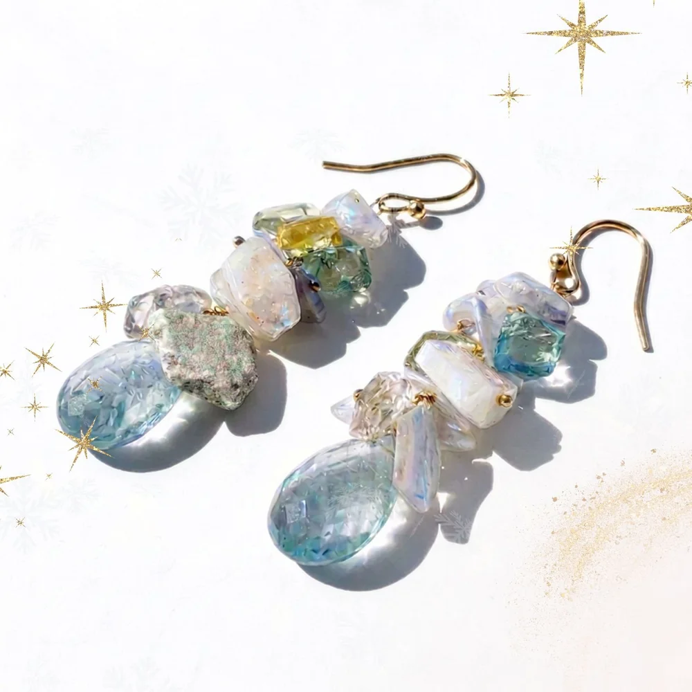 Fairy Dynamite Earrings, a one-of-a-kind earrings from Second Light by Andrea Li