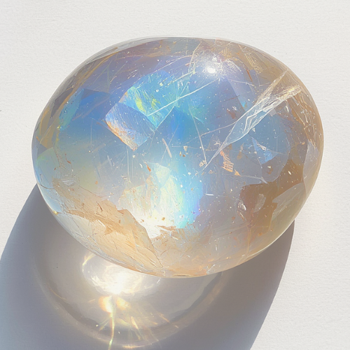 Rainbow moonstone
