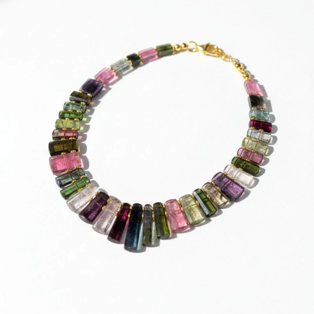 Tourmaline necklaces