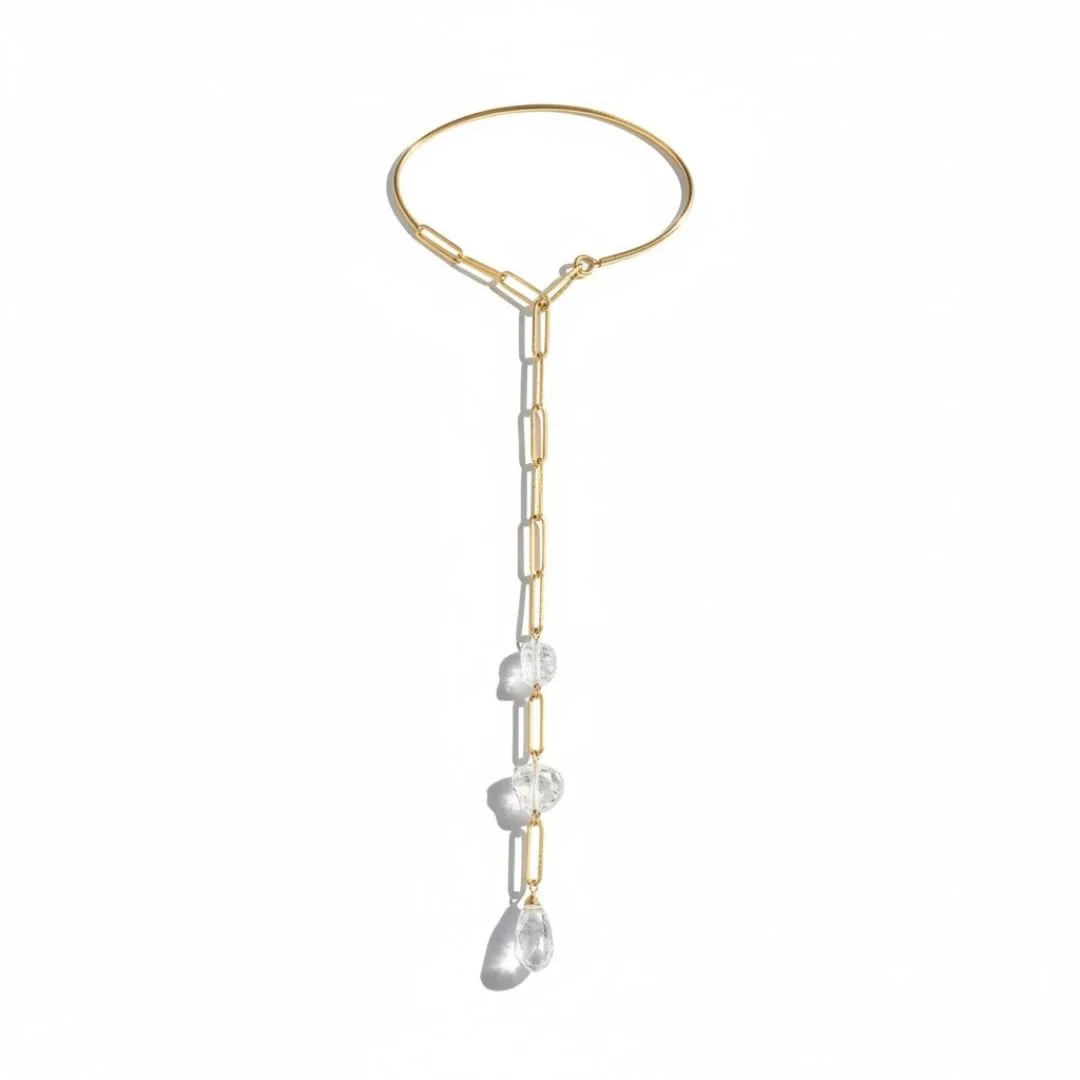 Sinai Choker Paperclip Chain Necklace
