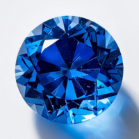 Santa Maria aquamarine in deeply saturated intense blue