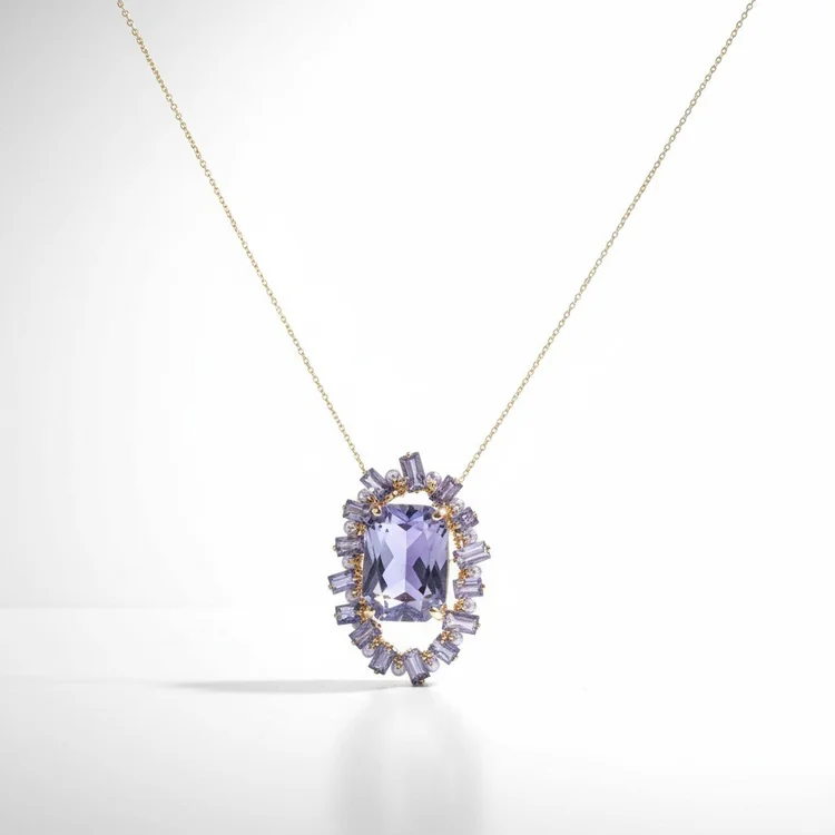 Andromeda Gemstone Necklace, by Andrea Li