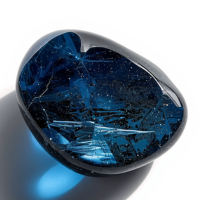 Santa Maria Africana aquamarine in vivid electric blue