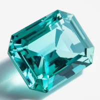 Paraiba tourmaline in neon blue and green