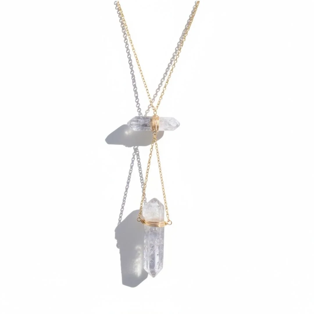 Crystal Points Necklace