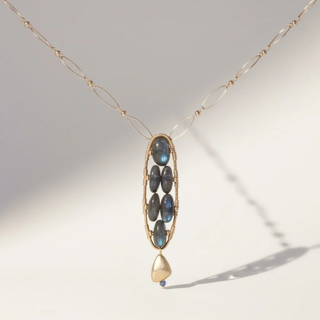 Oculus Galaxy Labradorite Necklace