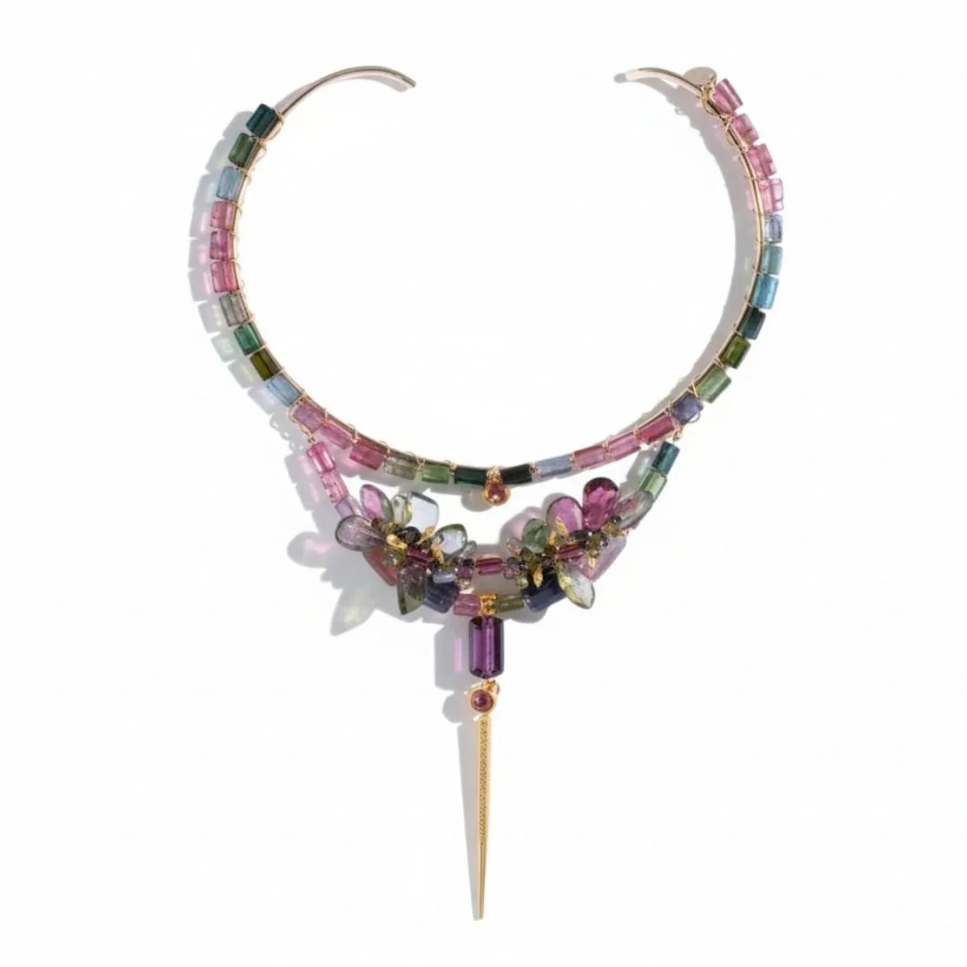 Tourmaline necklaces