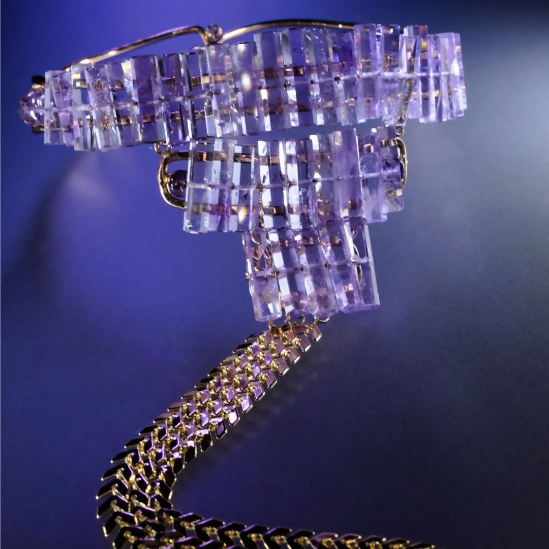 amethyst choker