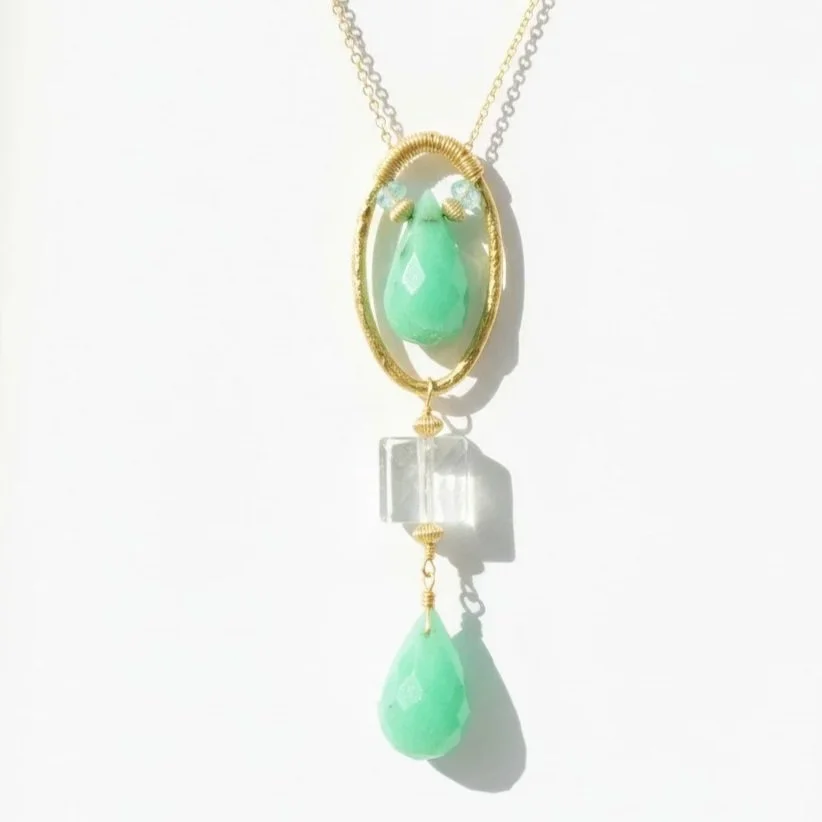 GEMSTONE GRIFFITH NECKLACE