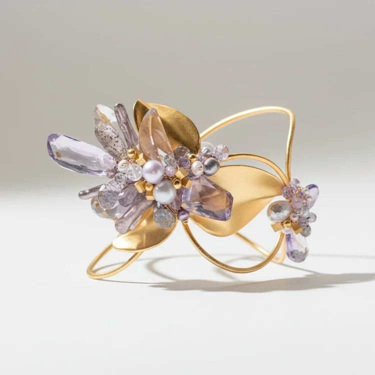 Gilda Cuff Bracelet, by Andrea Li