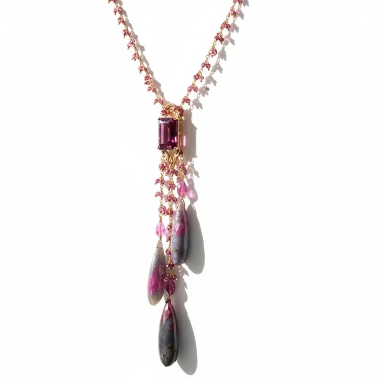 Fierce As Flames Necklace, by Andrea Li