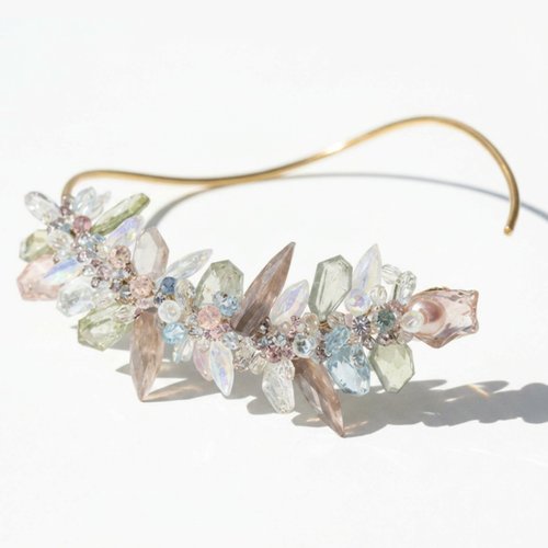 Aura Rainbow Moonstone Choker, by Andrea Li