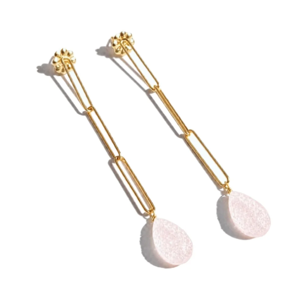 Last Light Earrings, a one-of-a-kind earrings from Second Light by Andrea Li