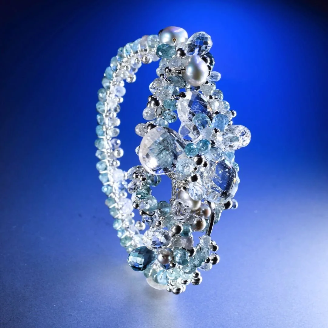 aquamarine bracelet