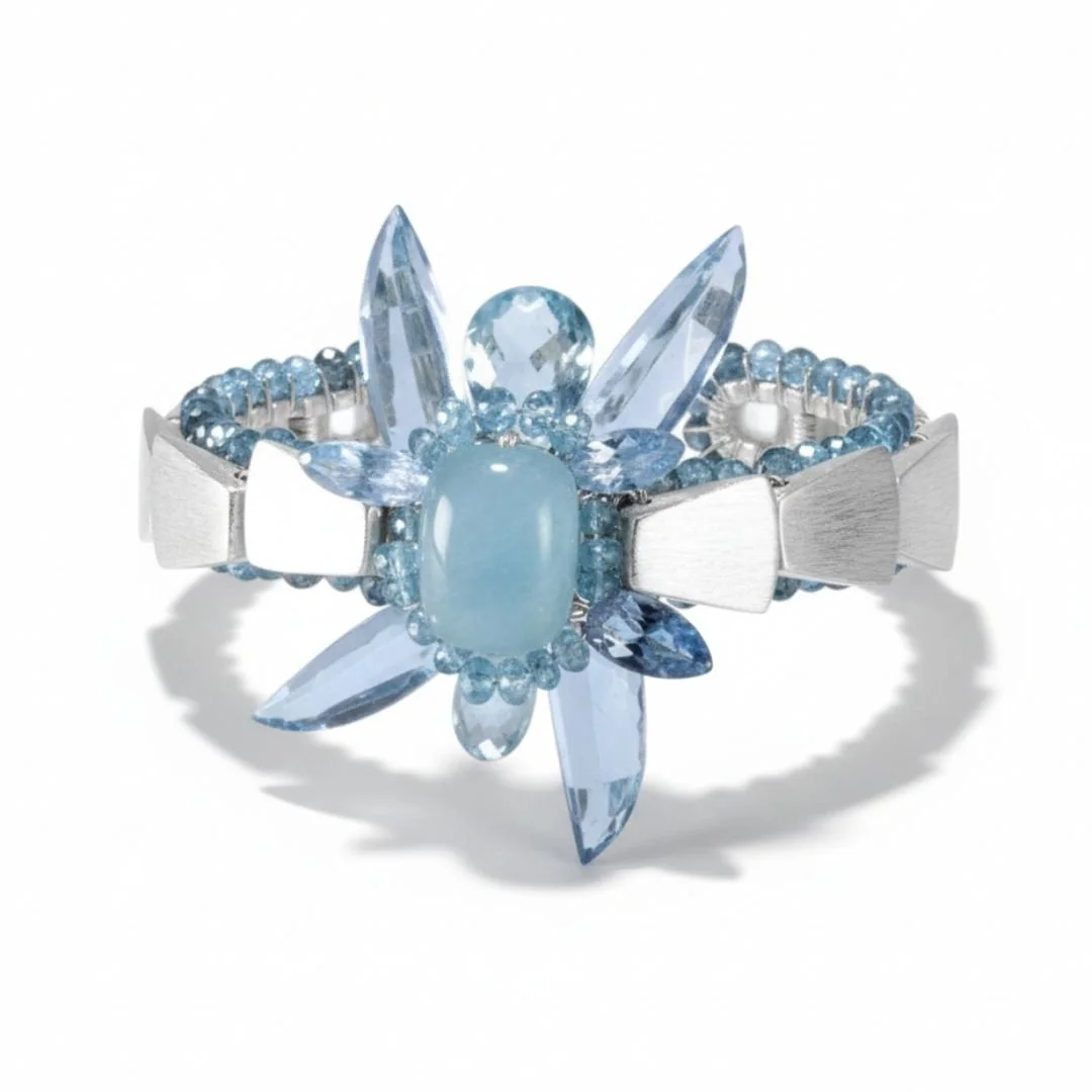 Aquamarine bracelets