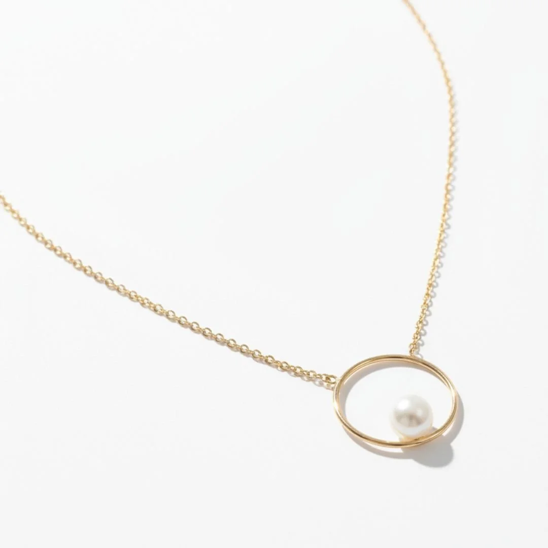 14k gold circle pearl pendant necklace.jpg