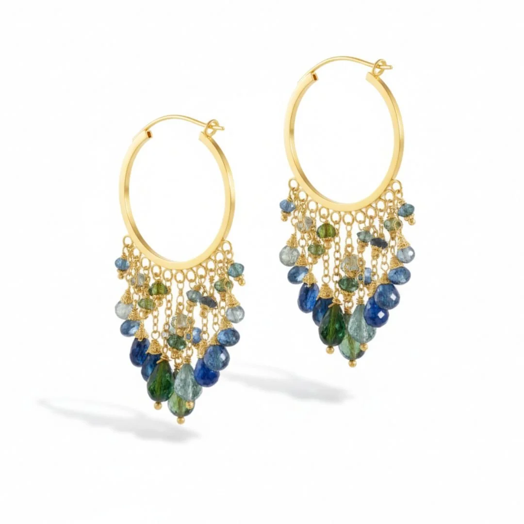 Tourmaline earrings