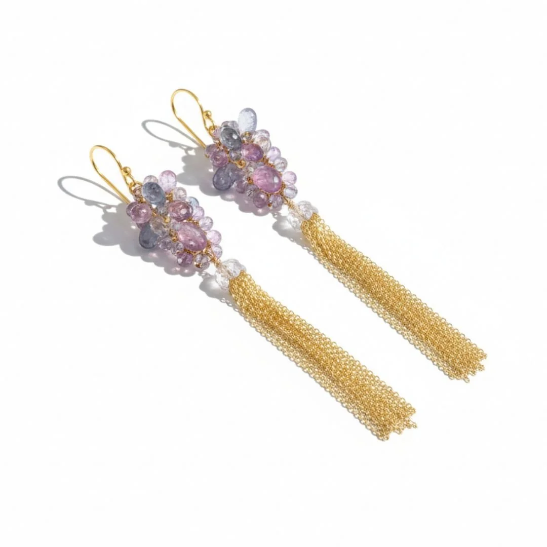 Tourmaline earrings