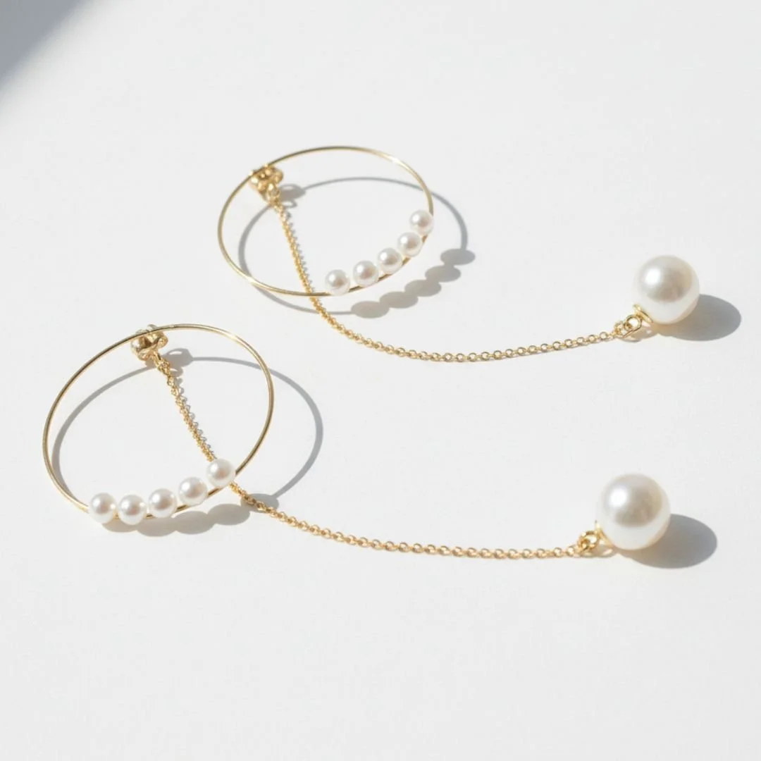14k gold hoop pearl drop earrings.jpg