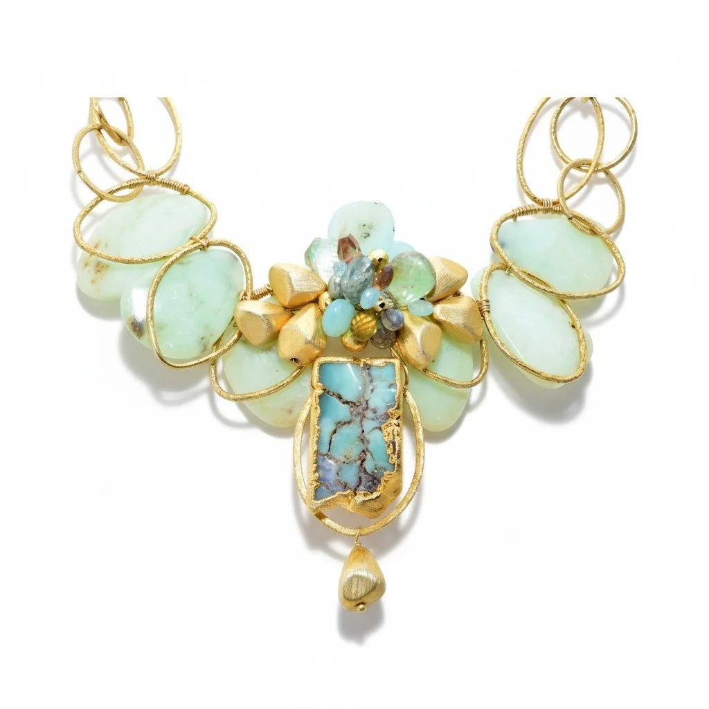 GEMSTONE PALM SPRINGS NECKLACE