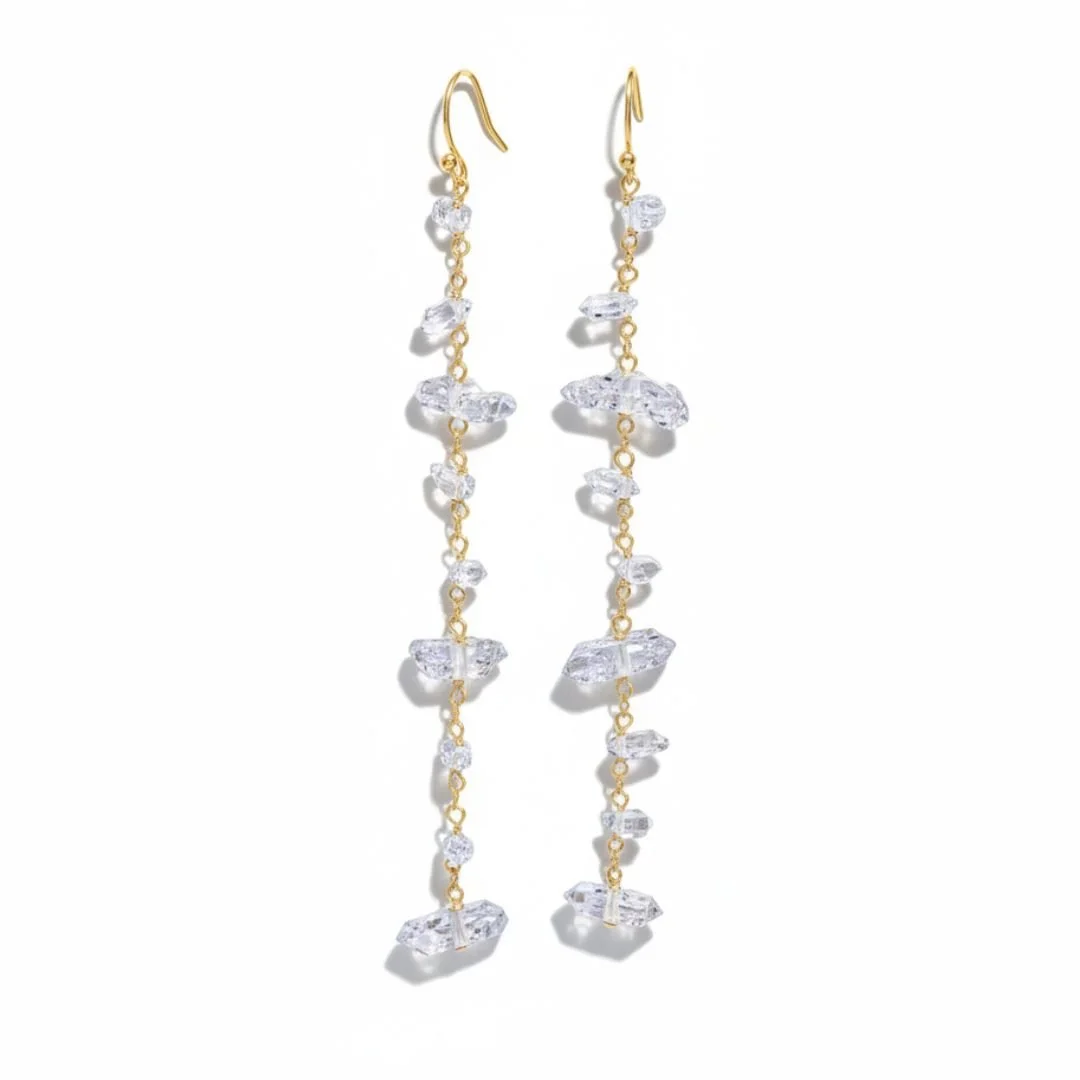 Herkimer Diamond Earrings