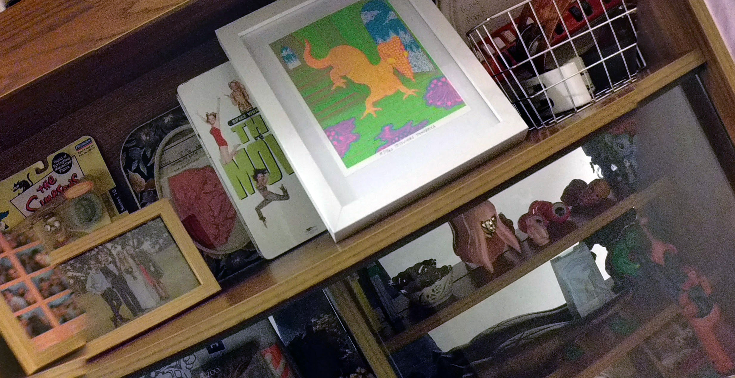 March 13. Filling our knick-knacks space pretty effectively.