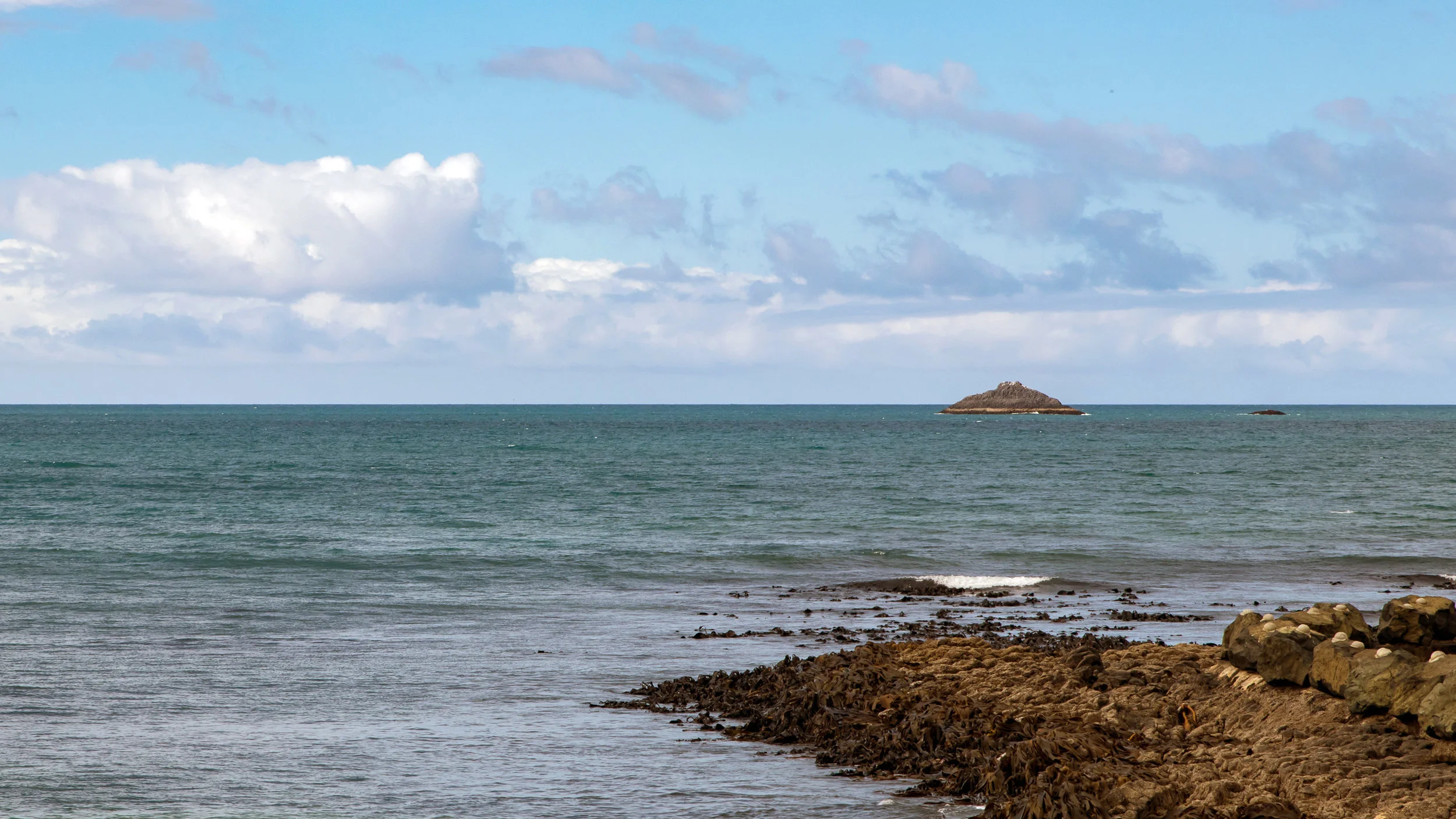 And this is St. Clair, which became our regular. White Island seemed to shrink or grow every time we looked across to it.
