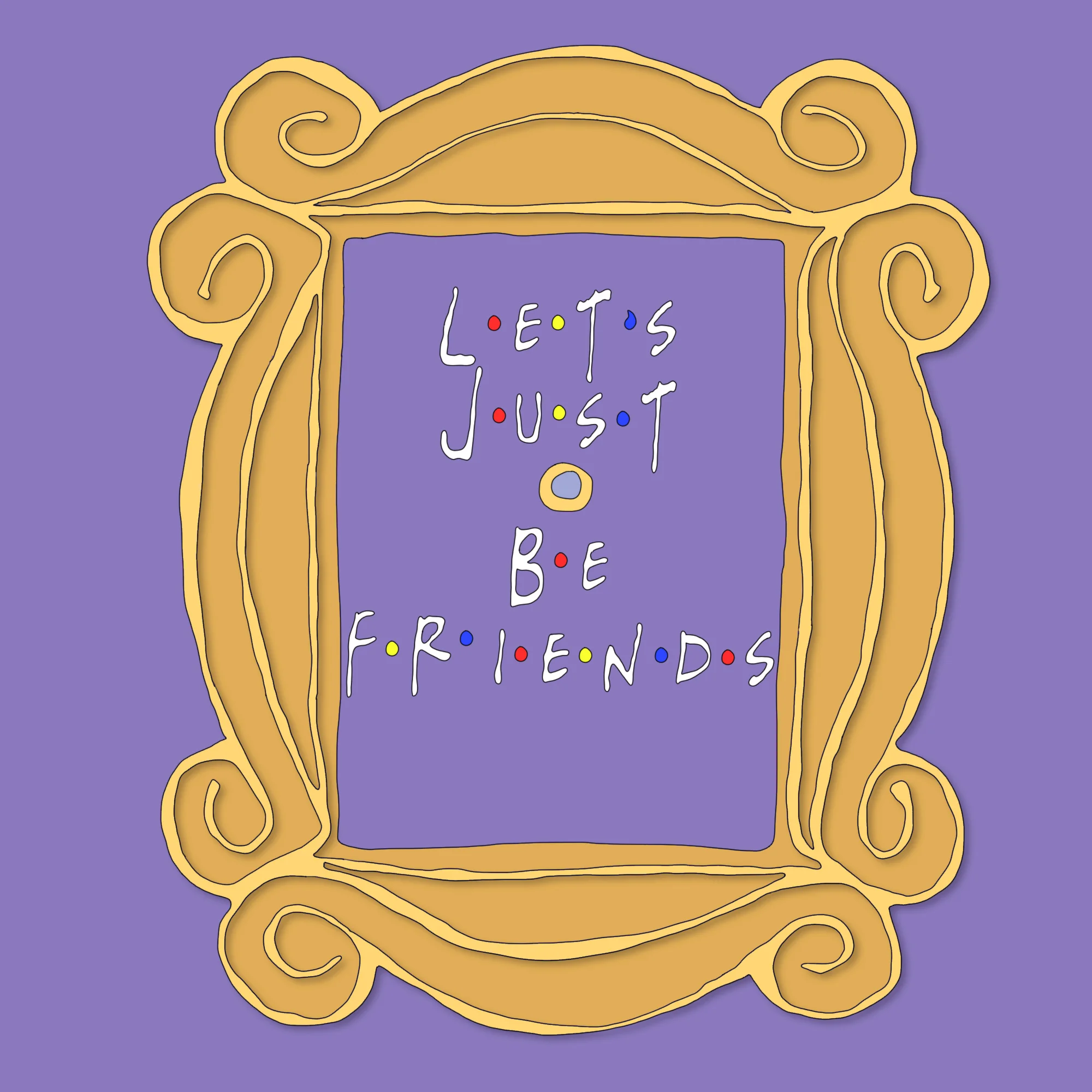 Steph and I did like 8 episodes of this Friends podcast before it became genuinely depressing to constantly talk about how sexist the source material was so we stopped, haha oh dear.