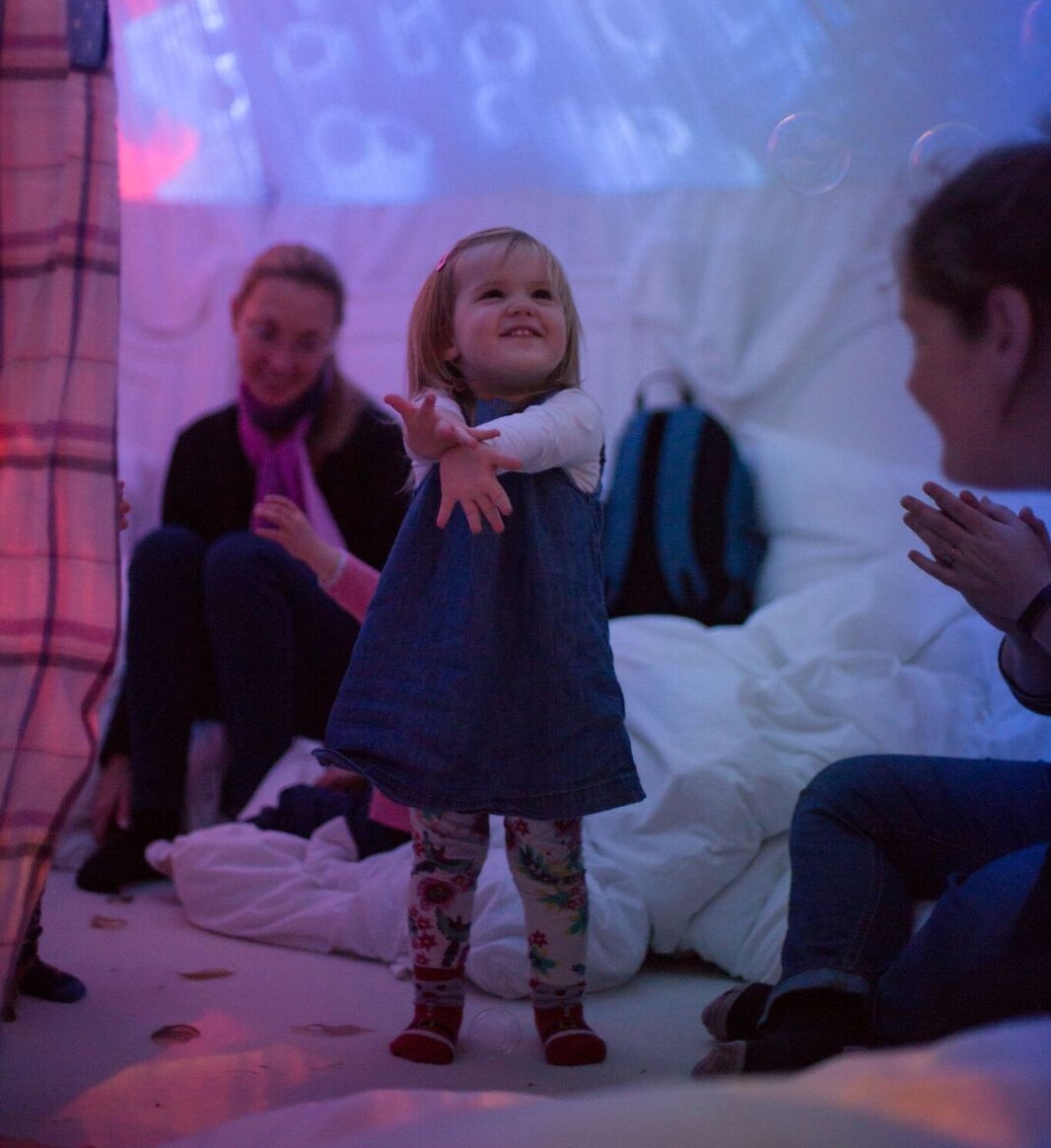 Neverland by Tom Penn : Step into a tented den, discover a magical world to explore & play